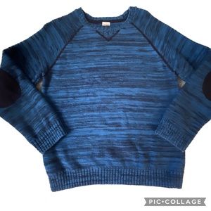 3/$15 - Gymboree Marled Sweater with Elbow Patches, sz YL